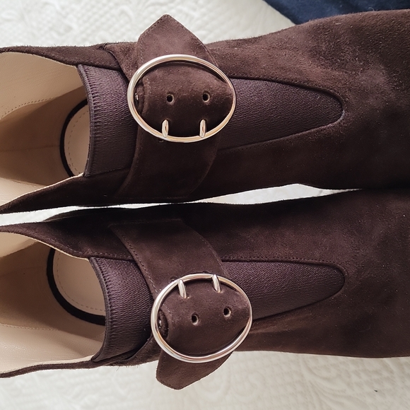 Prada platform ankle suede boots - Picture 7 of 8